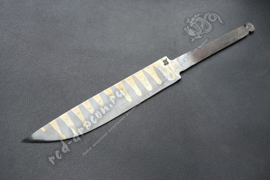 Клинок для ножа Дамаск za2828