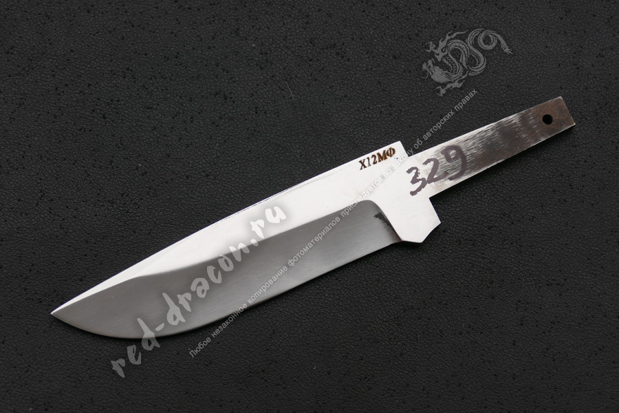 Клинок кованный для ножа Х12МФ "DAS329"